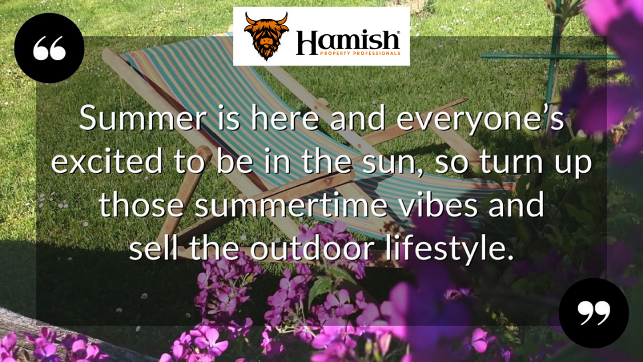 Summertime Vibes And Sell The Outdoor Lifestyle