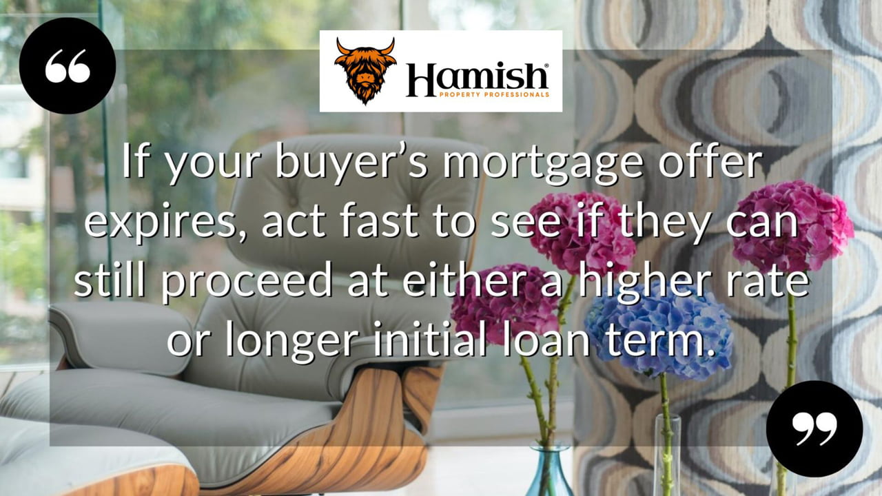If Your Buyer’s Mortgage Offer Expires