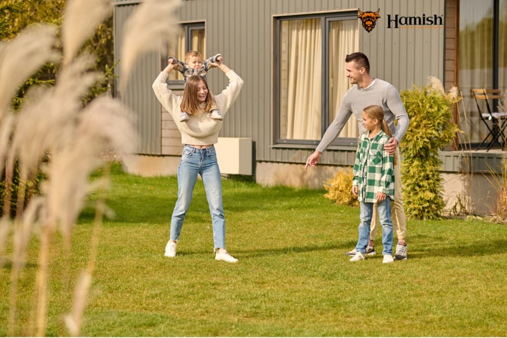 FOUR BENEFITS OF BUYING ONE & TWO BEDROOM PROPERTIES 4 New homeowner outside property