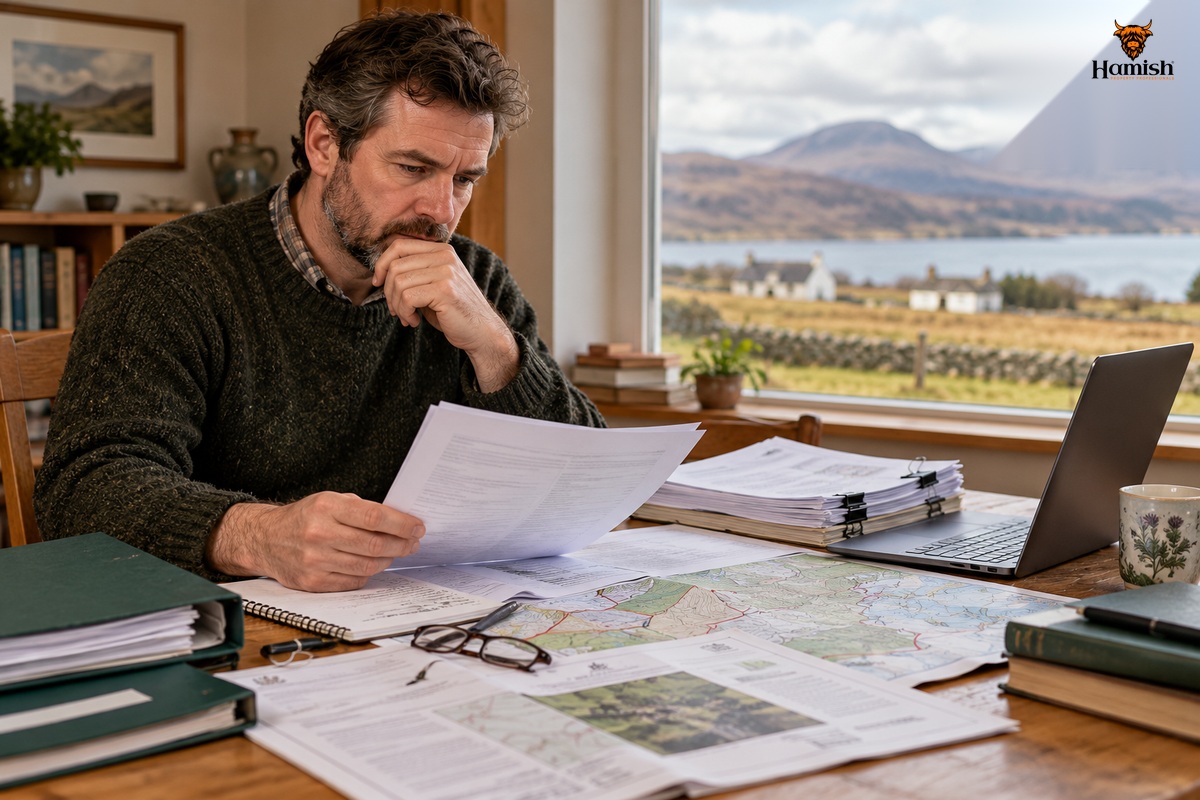 Crofting records and paperwork